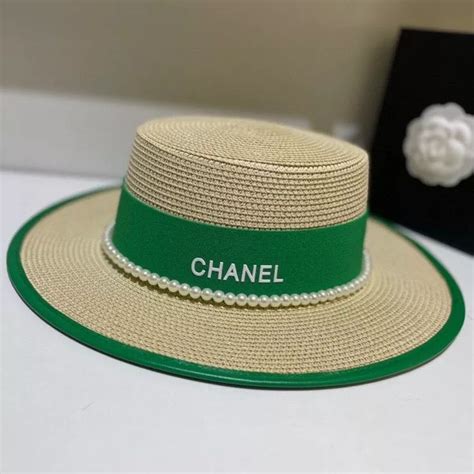 straw baker boy hat chanel|chanel headband bow barrette.